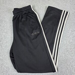 Adidas Track Pants Black 3 Stripe Kids Size L‎ Black Soccer Training Pants